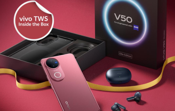 Vivo V50 Elite Edition Launched in India with TWS 3e Earbuds, Priced at ₹41,999